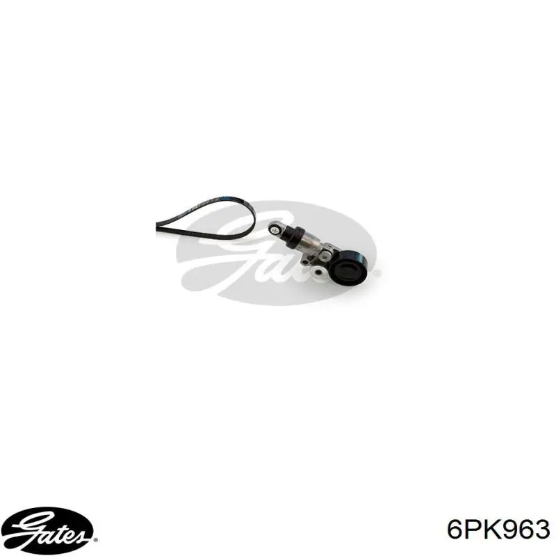 Купити 6PK963 Gates Ремінь генератора