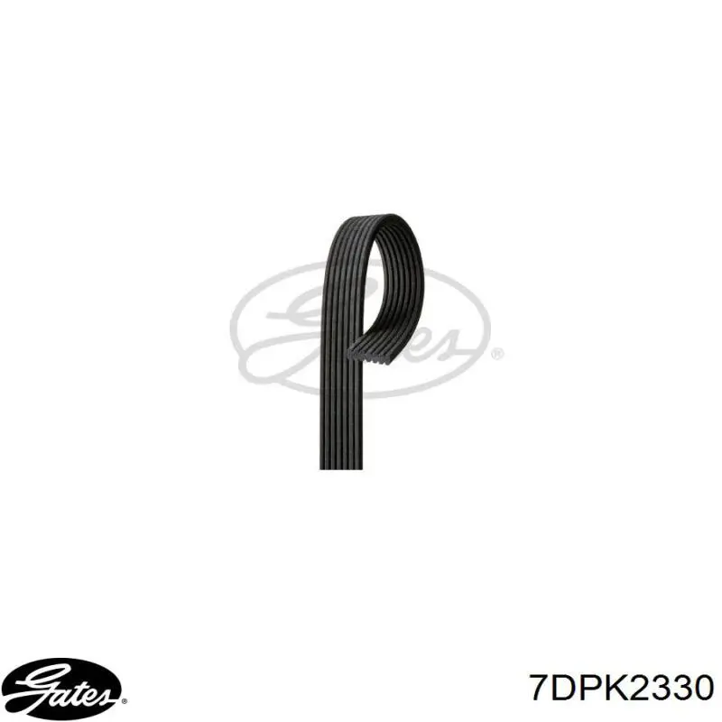 Клиновий ремінь Gates 7DPK2330 ціна, від 42.44 USD