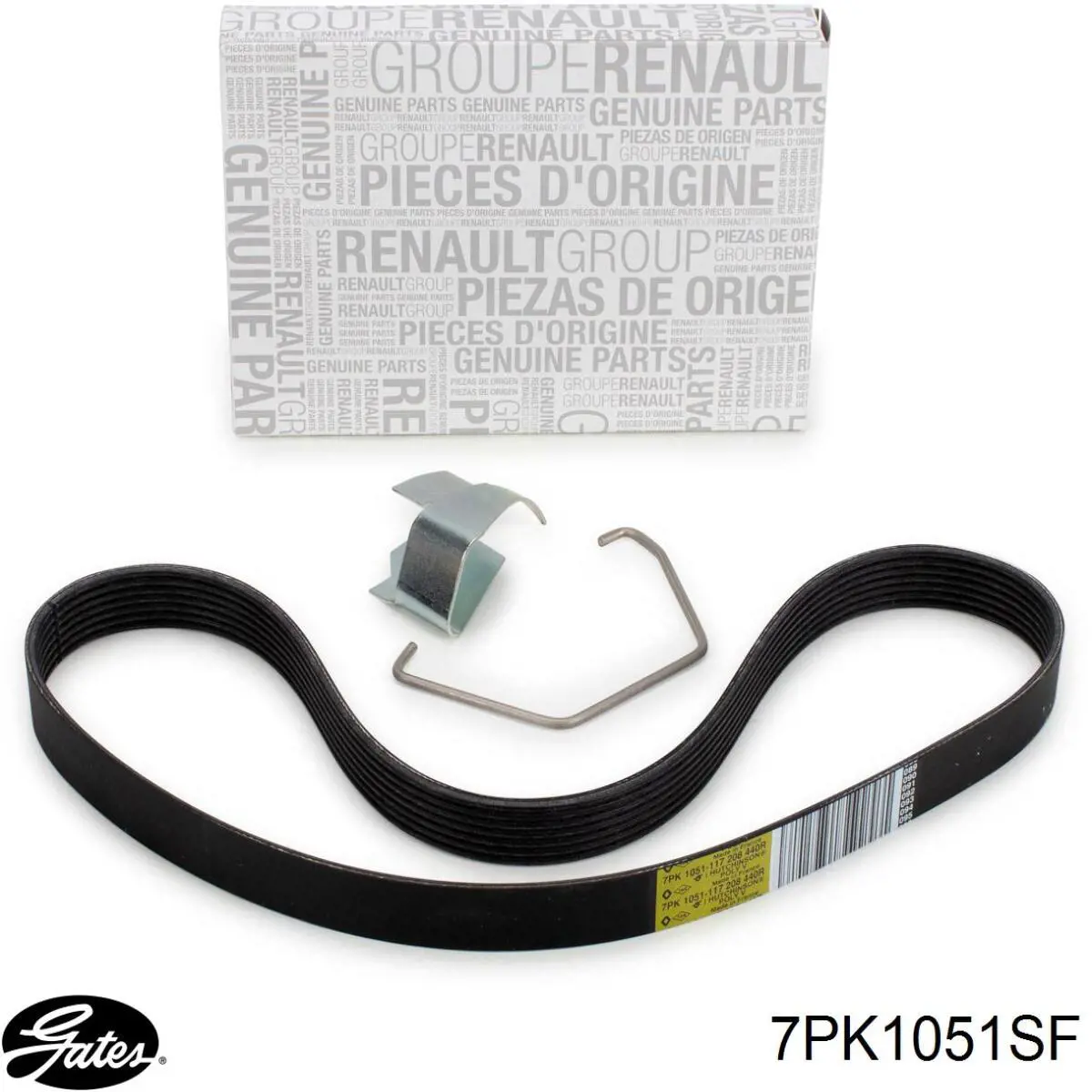 Ремінь генератора DAY7PK1051EE Dayco