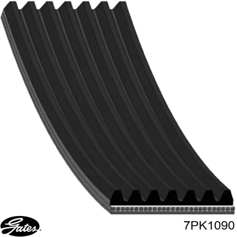 Ремінь генератора 7PK1090 Gates