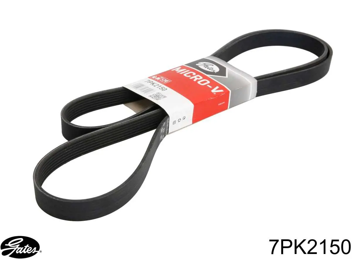 Клиновий ремінь Gates 7PK2150 ціна, від 8.98 USD