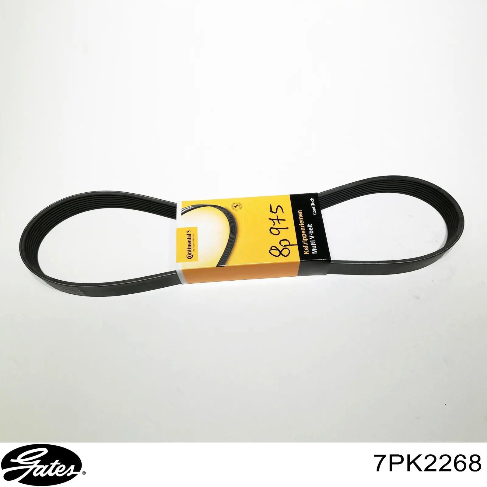 Купити 7PK2268 Gates Ремінь генератора