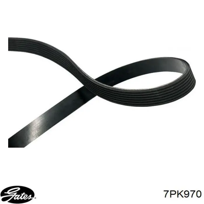 Купити 7PK970 Gates Ремінь генератора