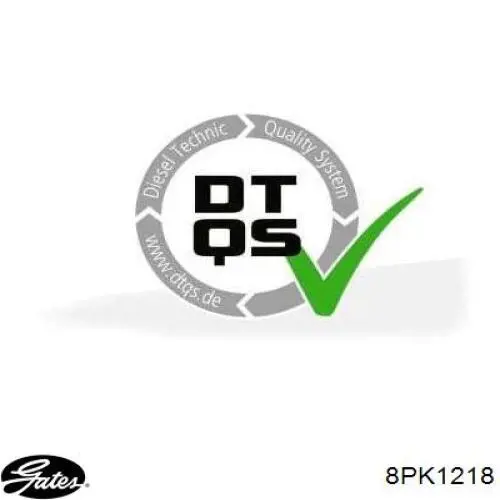 Купити 8PK1218 Gates Ремінь генератора