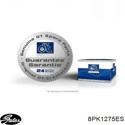 Купити 8PK1275ES Gates Ремінь генератора