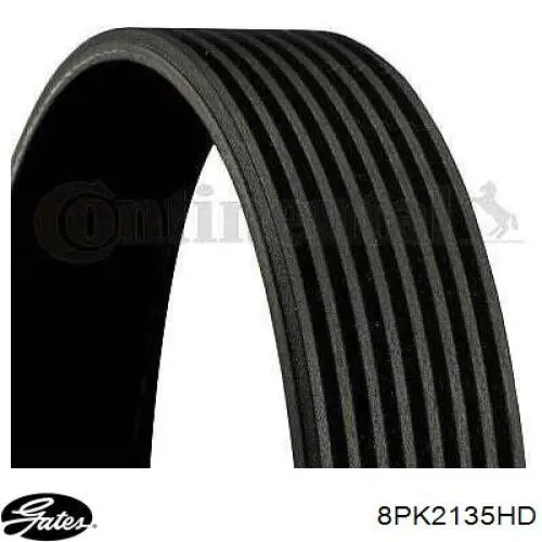 Клиновий ремінь Gates 8PK2135HD ціна, від 18.14 USD
