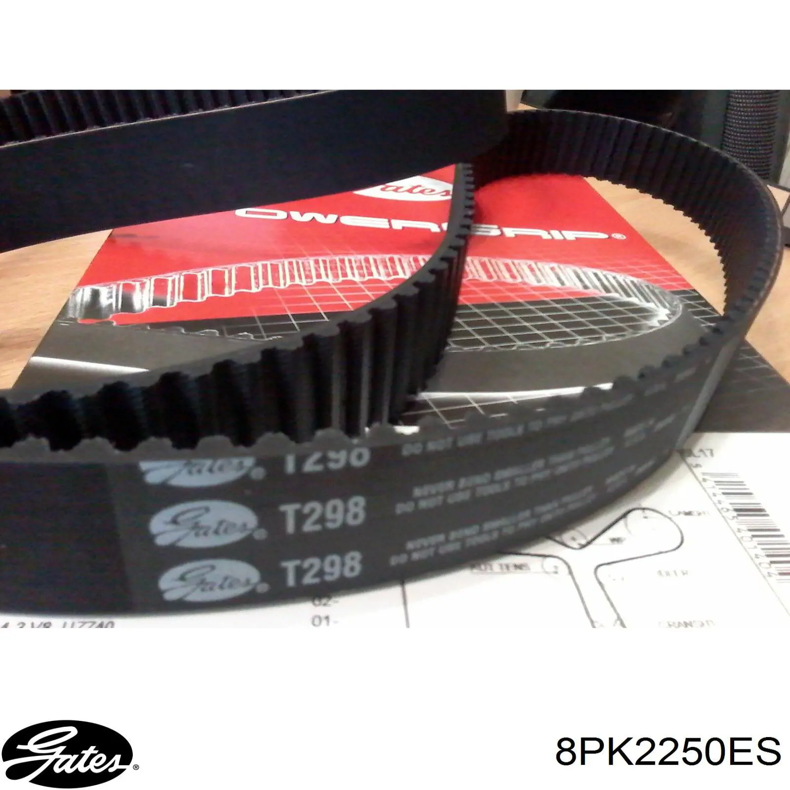Купити 8PK2250ES Gates Ремінь генератора