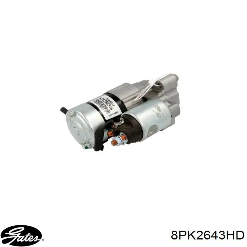 Купити 8PK2643HD Gates Ремінь генератора