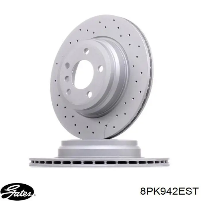 Клиновий ремінь Gates 8PK942EST ціна, від 17.10 USD