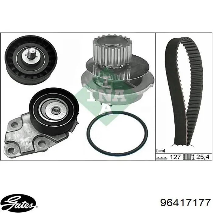 Зубчастий ремінь Dayco 94241 ціна, від 11.32 USD