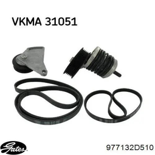Купити 977132D510 Gates Ремінь генератора