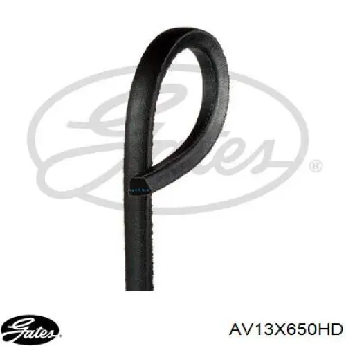 AV13X650HD Gates Поліклиновий ремінь
