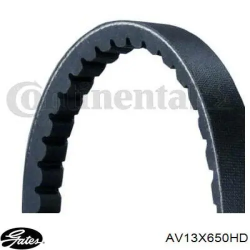 Ремінь генератора AV13X650HD Gates