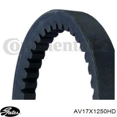 Клиновий ремінь Gates AV17X1250HD ціна, від 18.08 USD