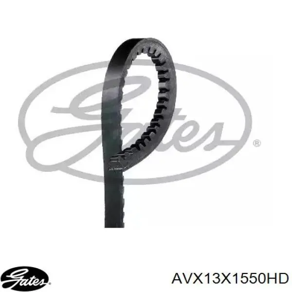 Клиновий ремінь Gates AVX13X1550HD ціна, від 6.62 USD