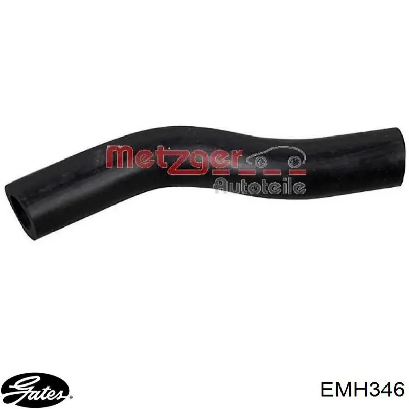 Купити EMH346 Gates Шланг (патрубок) радіатор EGR, відведення