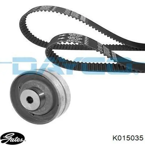K015035 Gates Ремінь ГРМ, комплект