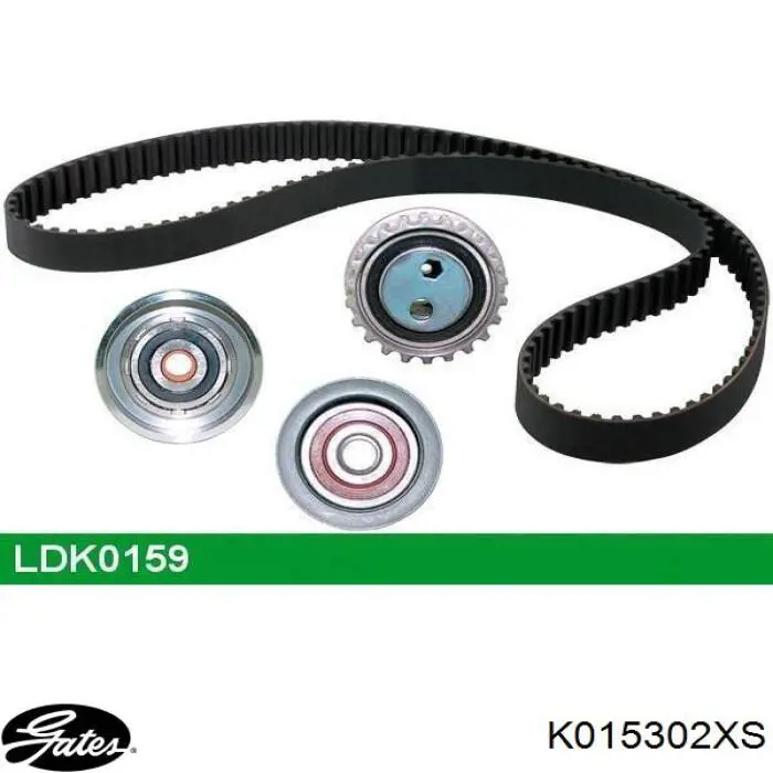 Комплект ГРМ K015302XS Gates
