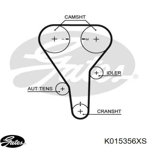 Комплект ГРМ 1635047880 Peugeot/Citroen