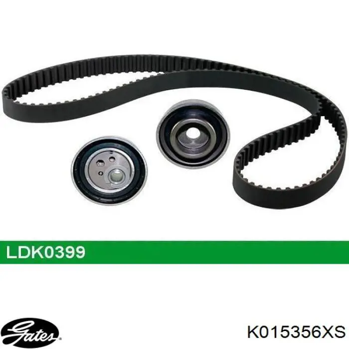 Комплект ГРМ K015356XS Gates
