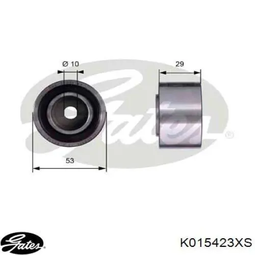 Комплект ГРМ Dayco KTB312 ціна, від 117.56 USD