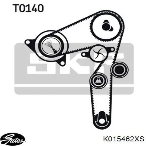 Купити BKCD0018 Bugatti ГРМ ремень