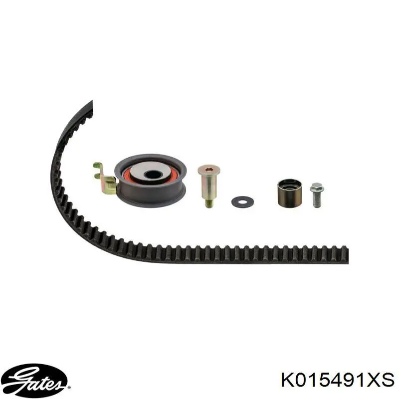 Комплект ГРМ K015491XS Gates