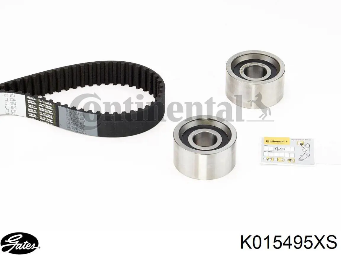 Комплект ГРМ K015495XS Gates