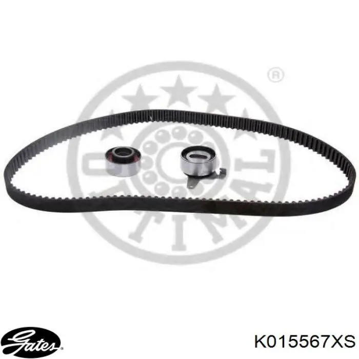 Комплект ГРМ Gates K015567XS ціна, від 48.95 USD