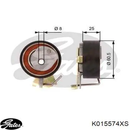 Комплект ГРМ Peugeot/Citroen 83185 ціна, від 38.02 USD