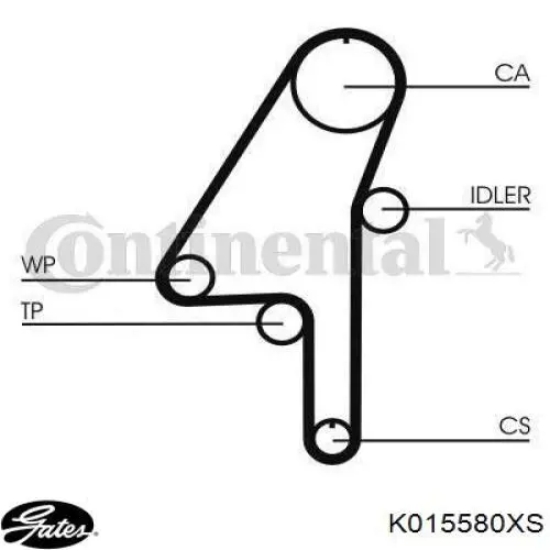 Комплект ГРМ KD46503 NTN