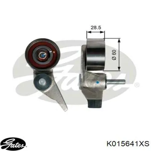 Ремкомплект ГРМ Gates K015641XS