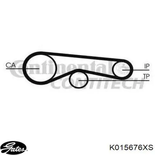 Комплект ГРМ KD45780 SNR