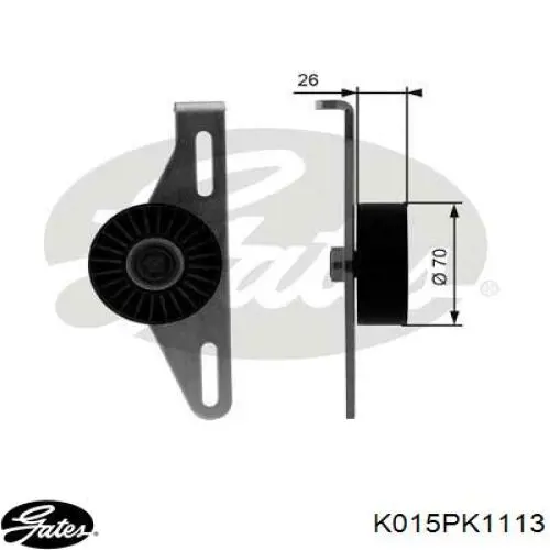 Купити 8660004401 Renault (RVI) Ремінь приводний, агрегатів, комплект