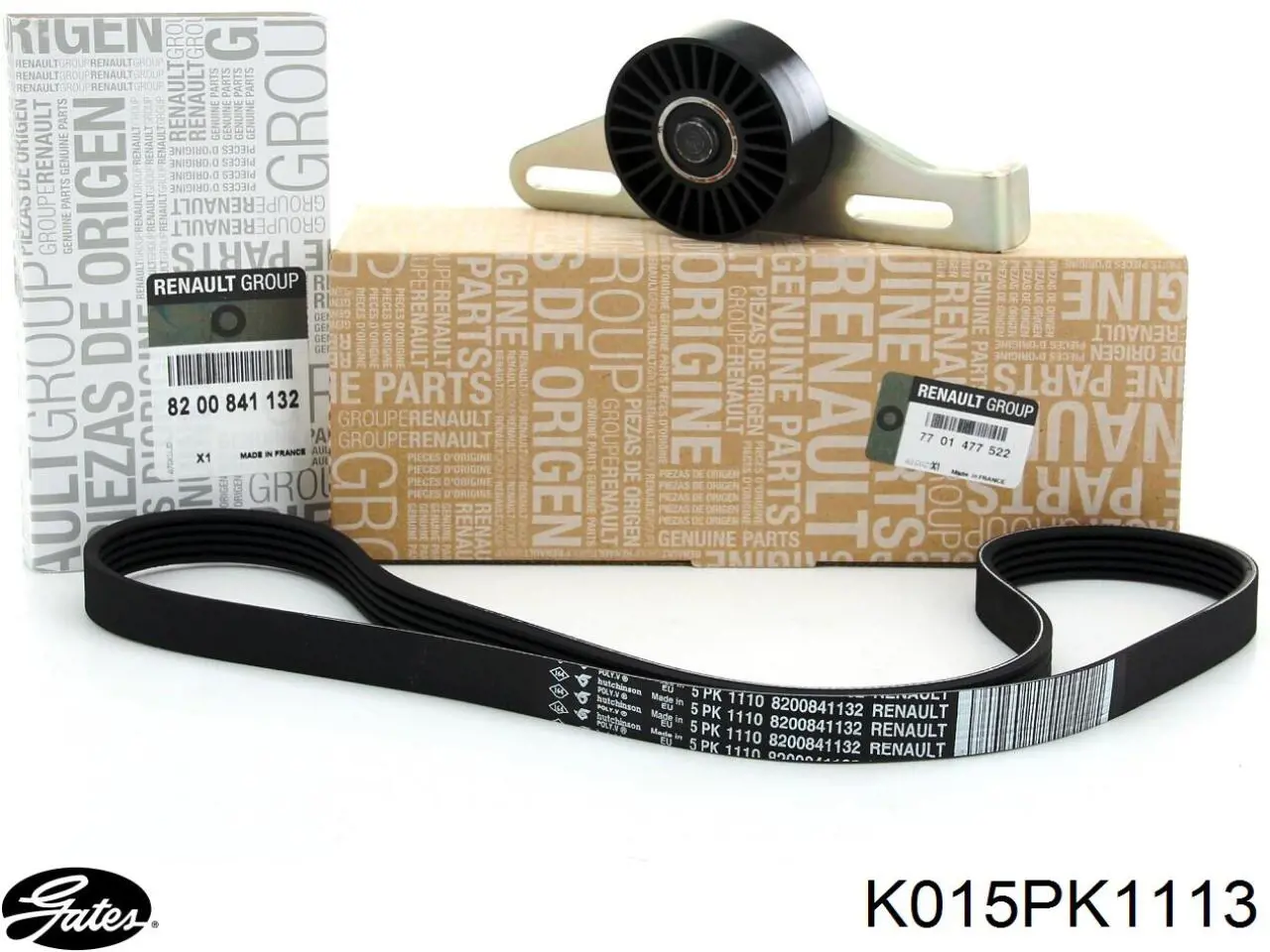 Ремінь приводний, агрегатів, комплект Renault (RVI) 8660004401 ціна, від 36.90 USD
