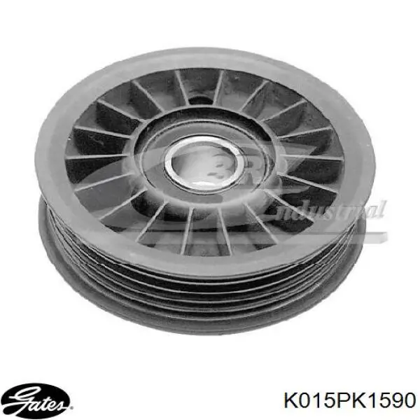 Ремінь приводний, агрегатів, комплект Gates K015PK1590 ціна, від 113.37 USD