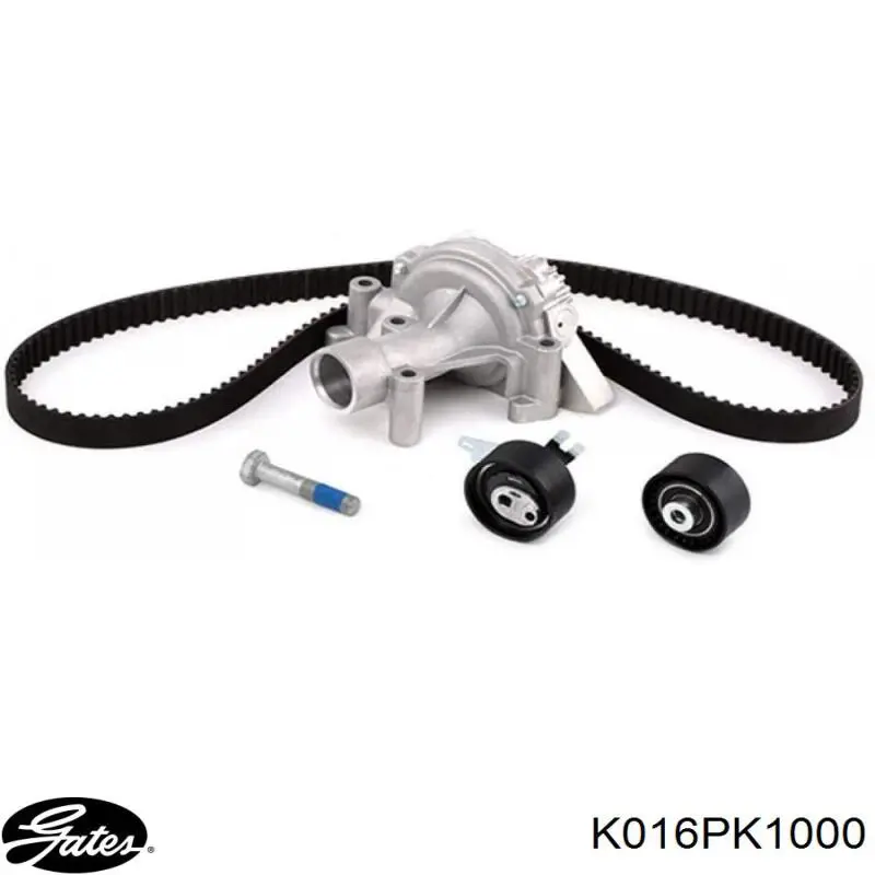 Купити K016PK1000 Gates Ремінь приводний, агрегатів, комплект