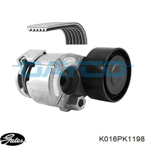 Купити 8660004386 Renault (RVI) Ремінь приводний, агрегатів, комплект