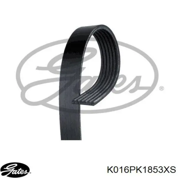 Ремінь приводний, агрегатів, комплект Gates K016PK1853XS ціна, від 92.98 USD