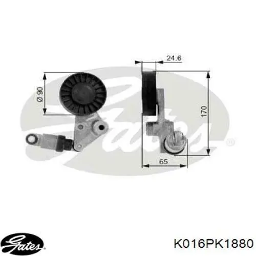 Ремінь приводний, агрегатів, комплект INA 529020210 ціна, від 80.23 USD