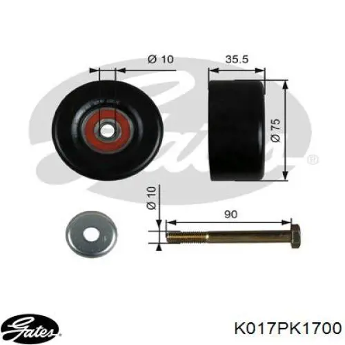 VKMA62113 SKF Ремінь приводний, агрегатів, комплект