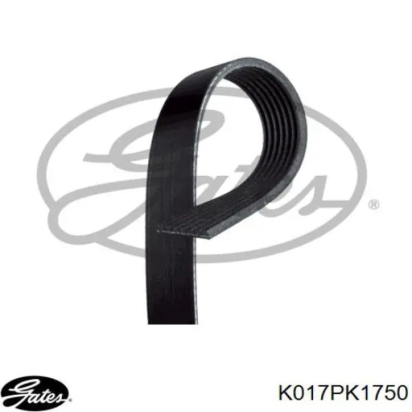 Ремінь приводний, агрегатів, комплект Gates K017PK1750 ціна, від 102.85 USD