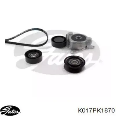 Ремінь приводний, агрегатів, комплект Gates K017PK1870 ціна, від 153.91 USD