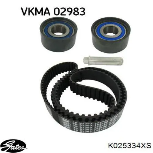 Купити K025334XS Gates ГРМ ремень