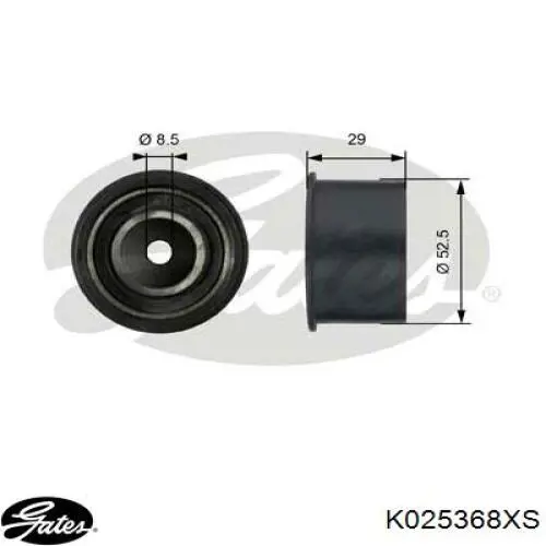 Комплект ГРМ Continental/Siemens CT871K1 ціна, від 80.65 USD