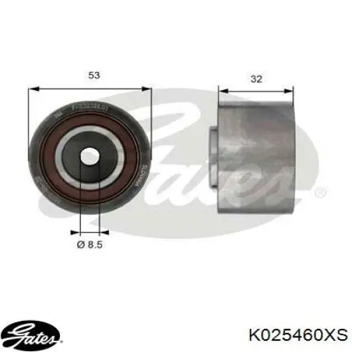 K025460XS Gates Ремінь ГРМ, комплект