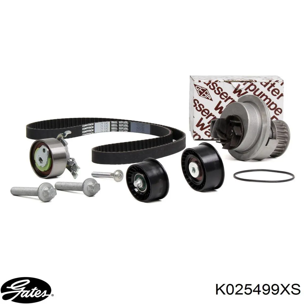 Комплект ГРМ K025499XS Gates