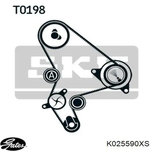 Ремкомплект ГРМ Febi 30976