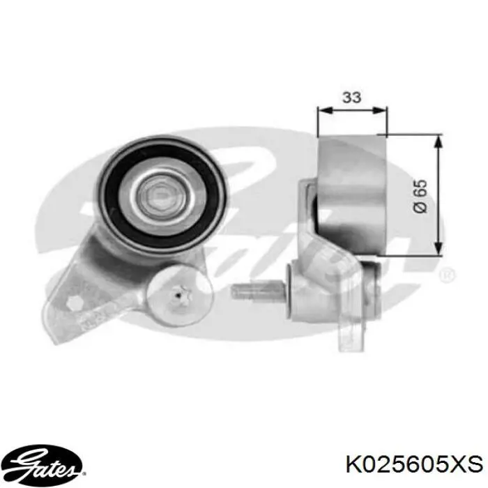 Комплект ГРМ K025605XS Gates