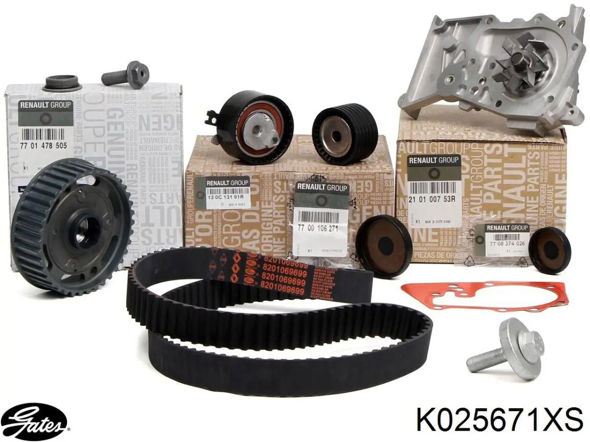 Комплект ГРМ 7701478750 Renault (RVI)
